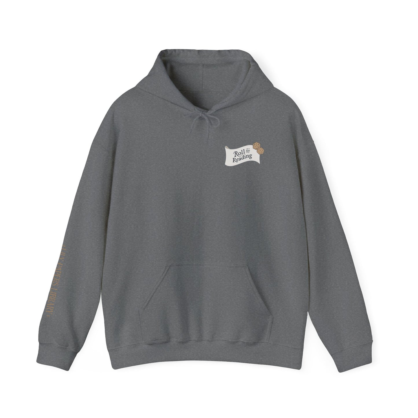 Roll for Reading Logo - Unisex Heavy Blend™ Hoodie - Cozy & Fun Sweatshirt