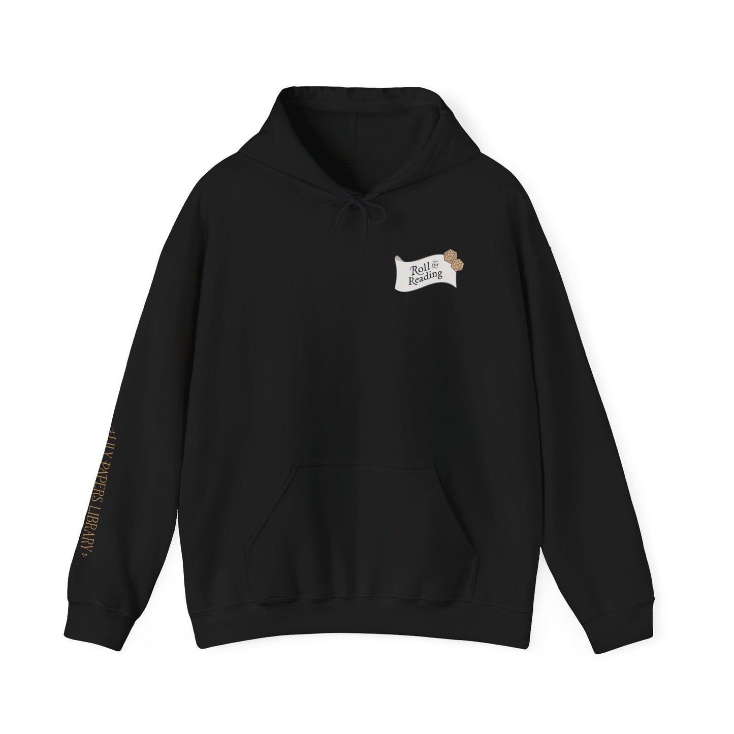 Roll for Reading Logo - Unisex Heavy Blend™ Hoodie - Cozy & Fun Sweatshirt