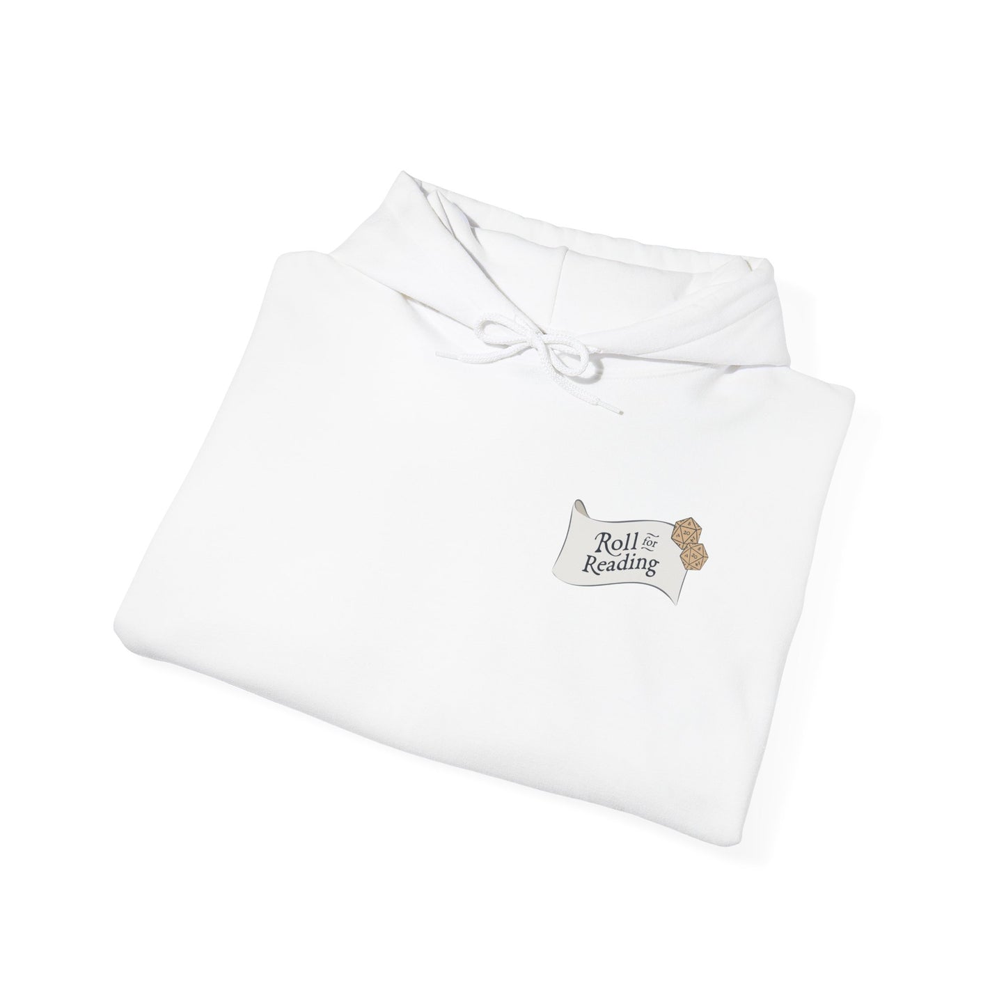 Roll for Reading Logo - Unisex Heavy Blend™ Hoodie - Cozy & Fun Sweatshirt
