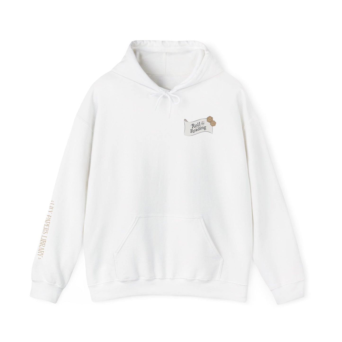 Roll for Reading Logo - Unisex Heavy Blend™ Hoodie - Cozy & Fun Sweatshirt