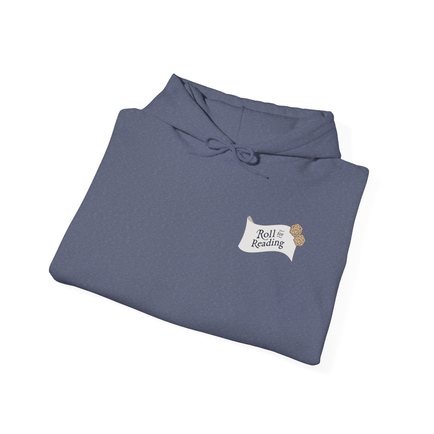 Roll for Reading Logo - Unisex Heavy Blend™ Hoodie - Cozy & Fun Sweatshirt