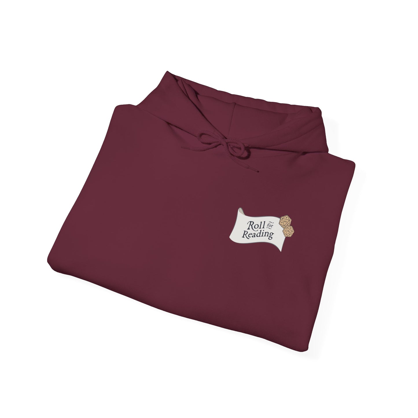 Roll for Reading Logo - Unisex Heavy Blend™ Hoodie - Cozy & Fun Sweatshirt