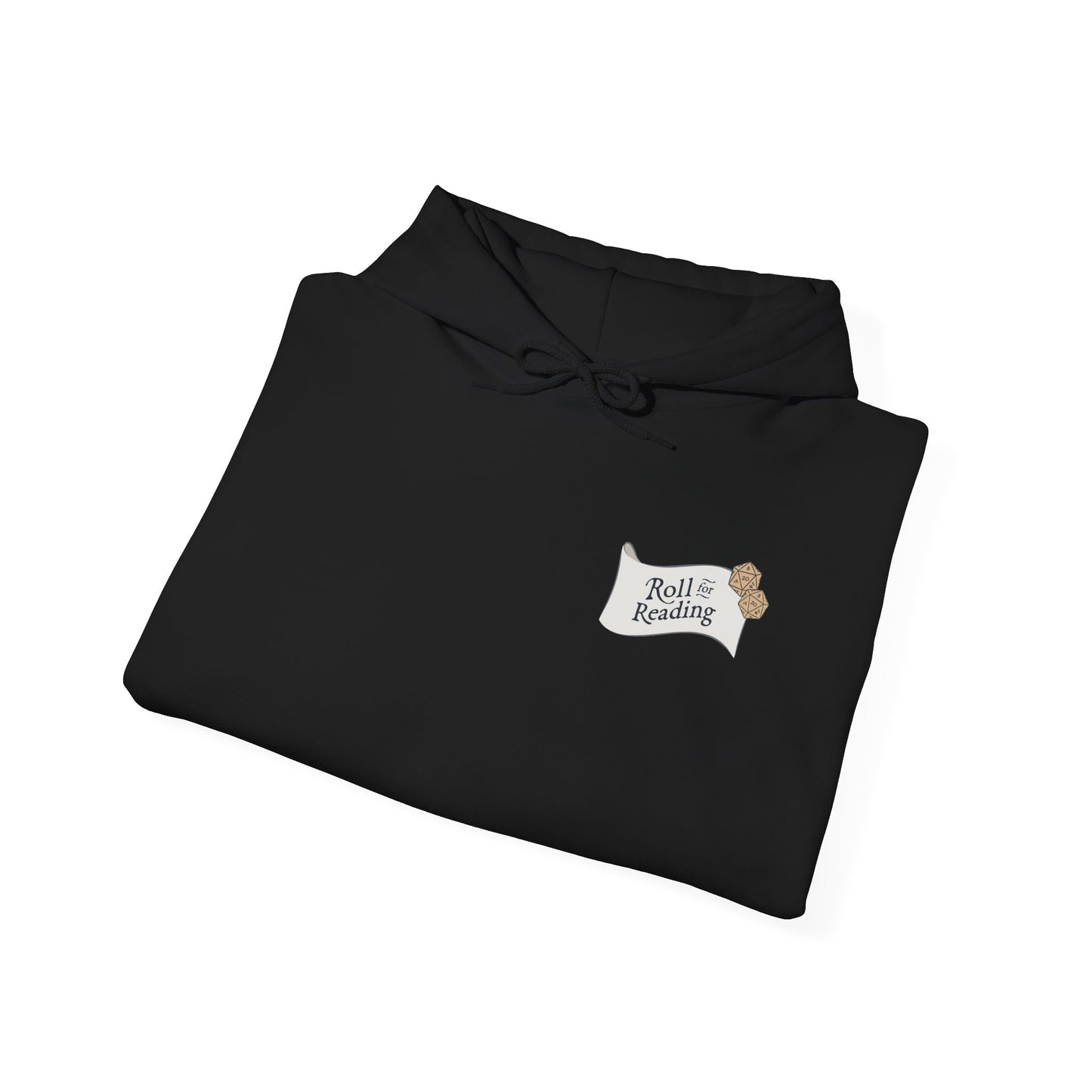 Roll for Reading Logo - Unisex Heavy Blend™ Hoodie - Cozy & Fun Sweatshirt