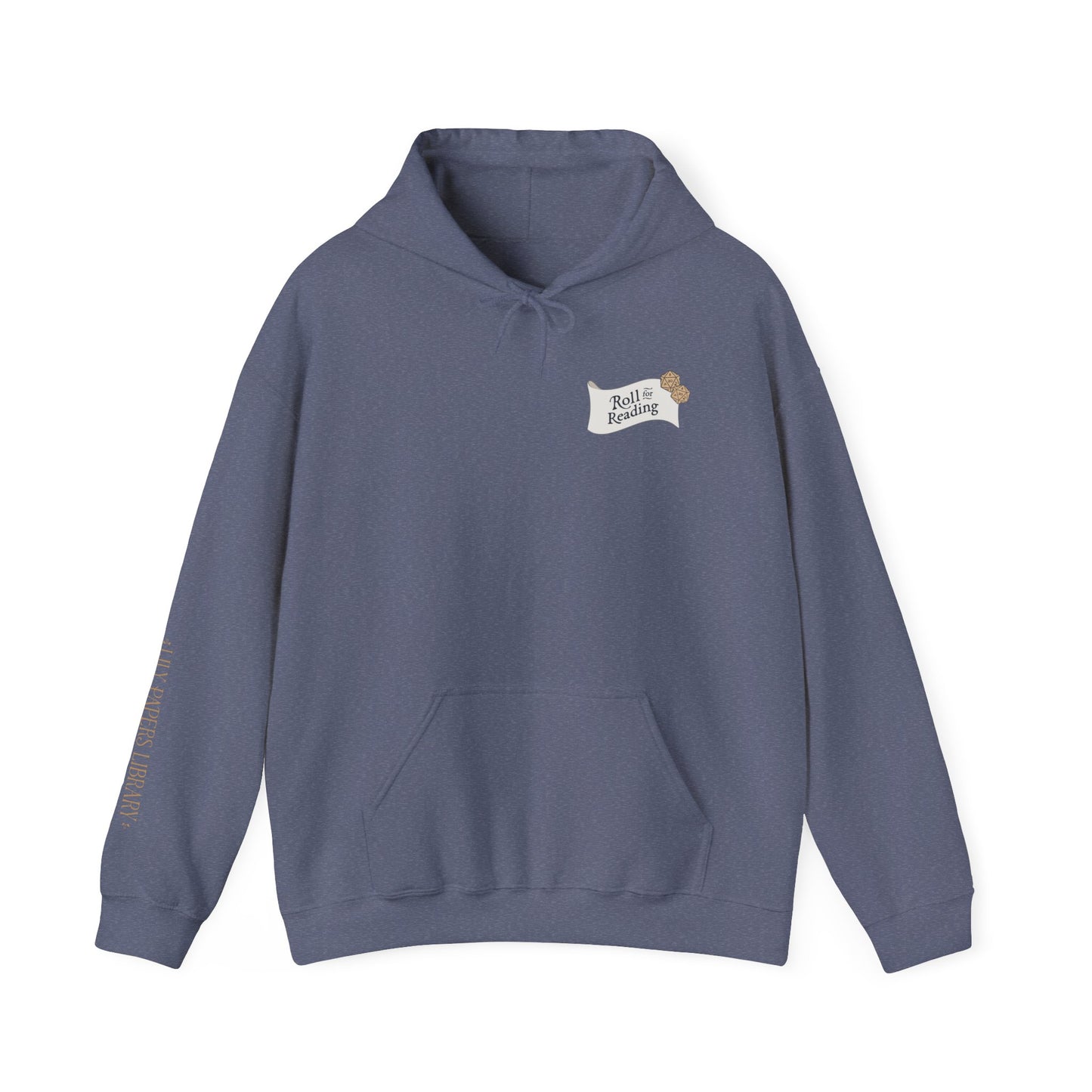 Roll for Reading Logo - Unisex Heavy Blend™ Hoodie - Cozy & Fun Sweatshirt