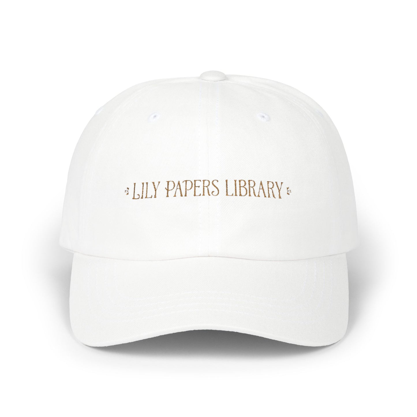 Lily Papers Library Logo - Classic Dad Cap