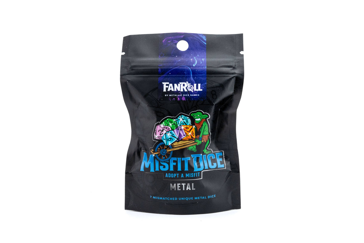 Misfit METAL Dice Set: Adopt A Misfit