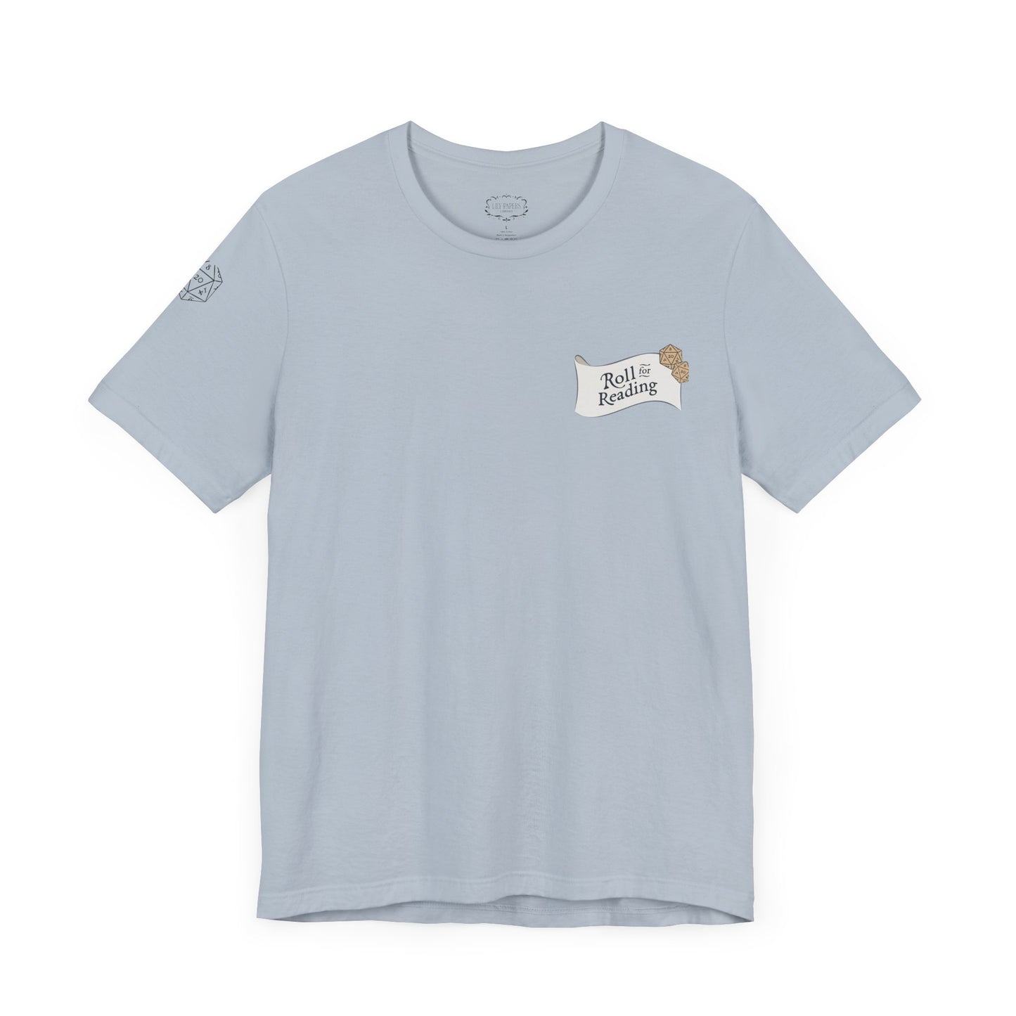 Roll for Reading Logo - Unisex Jersey Short Sleeve Tee
