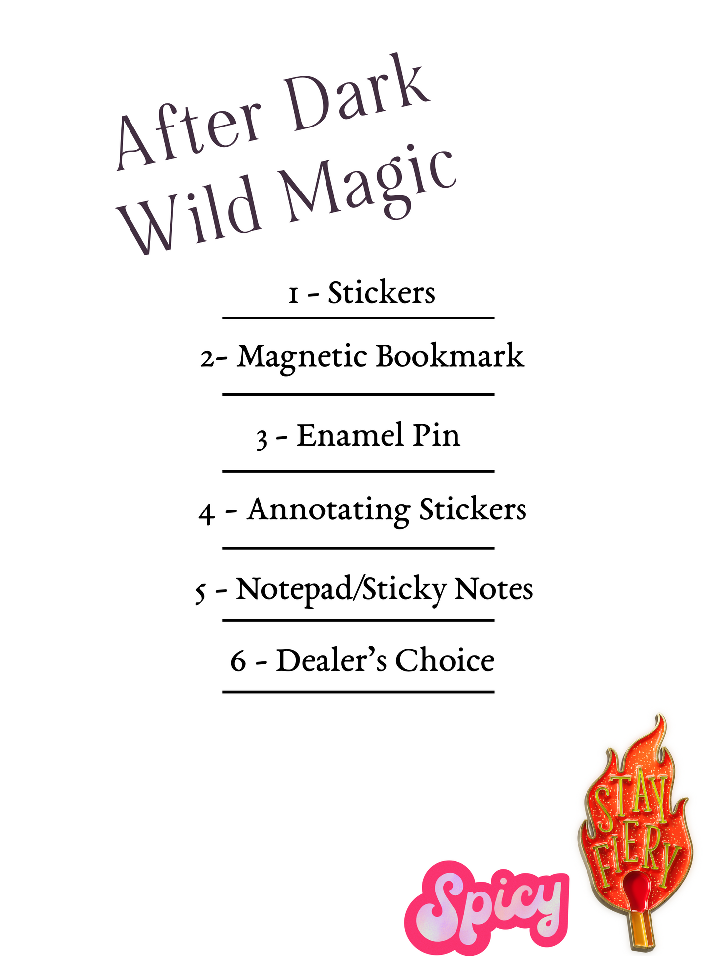 Roll for Reading After Dark SUBSCRIPTION - A Spicy Blind Date with a Book Box Decided by Fate
