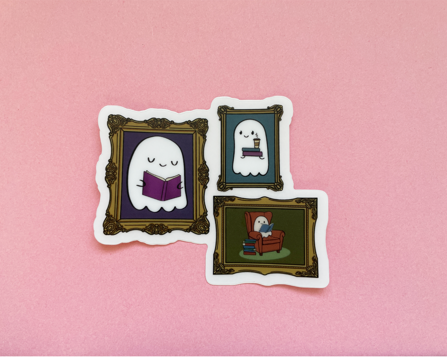 Ghostly Gallery Vinyl Sticker