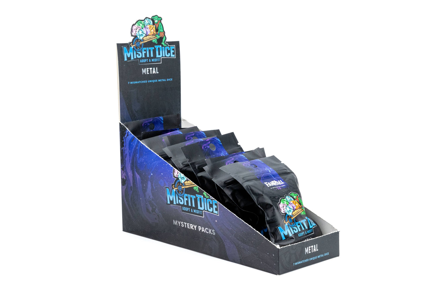 Misfit METAL Dice Set: Adopt A Misfit
