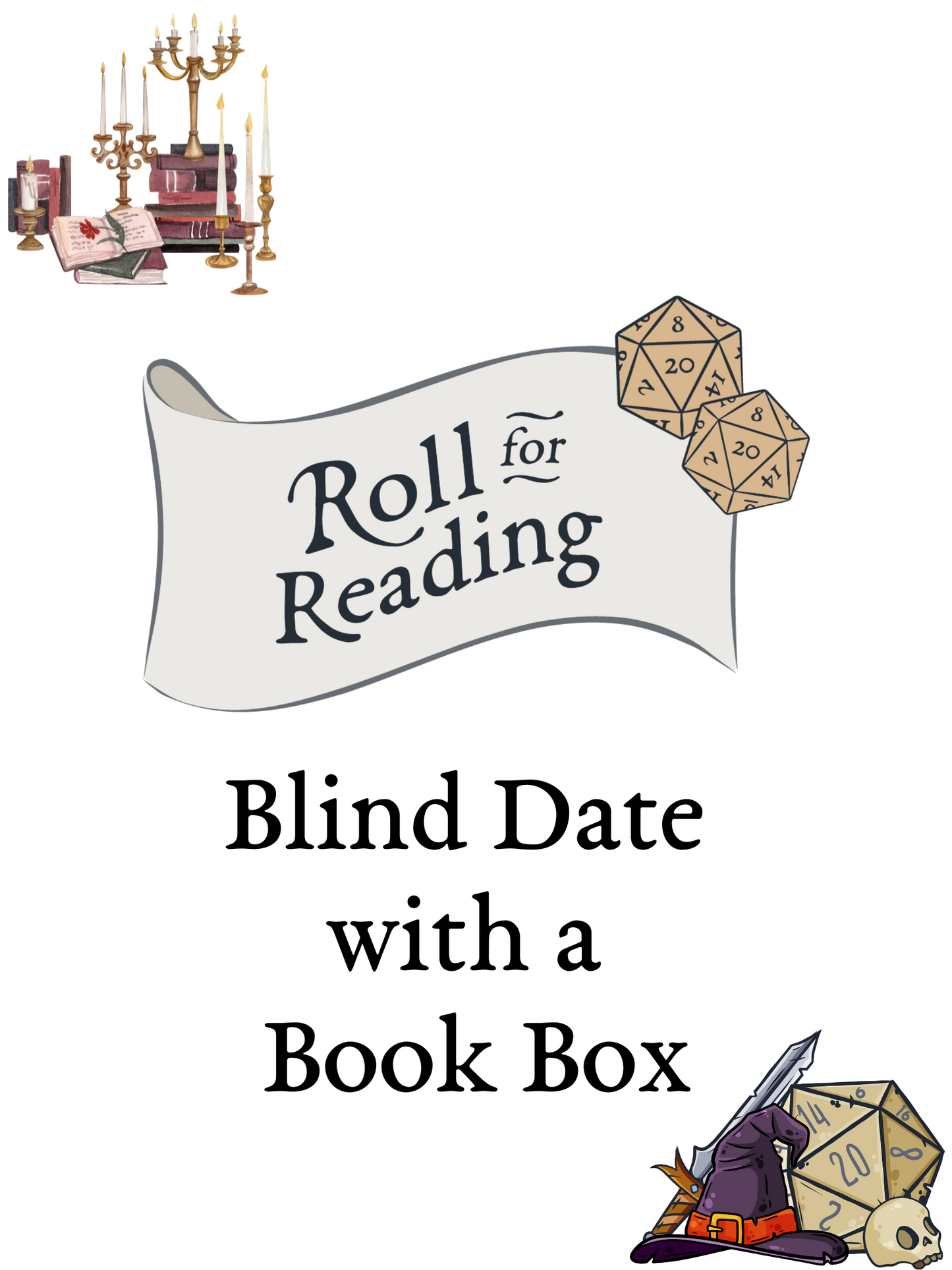 Roll for Reading - Blind Date with a Book Box Decided by Fate