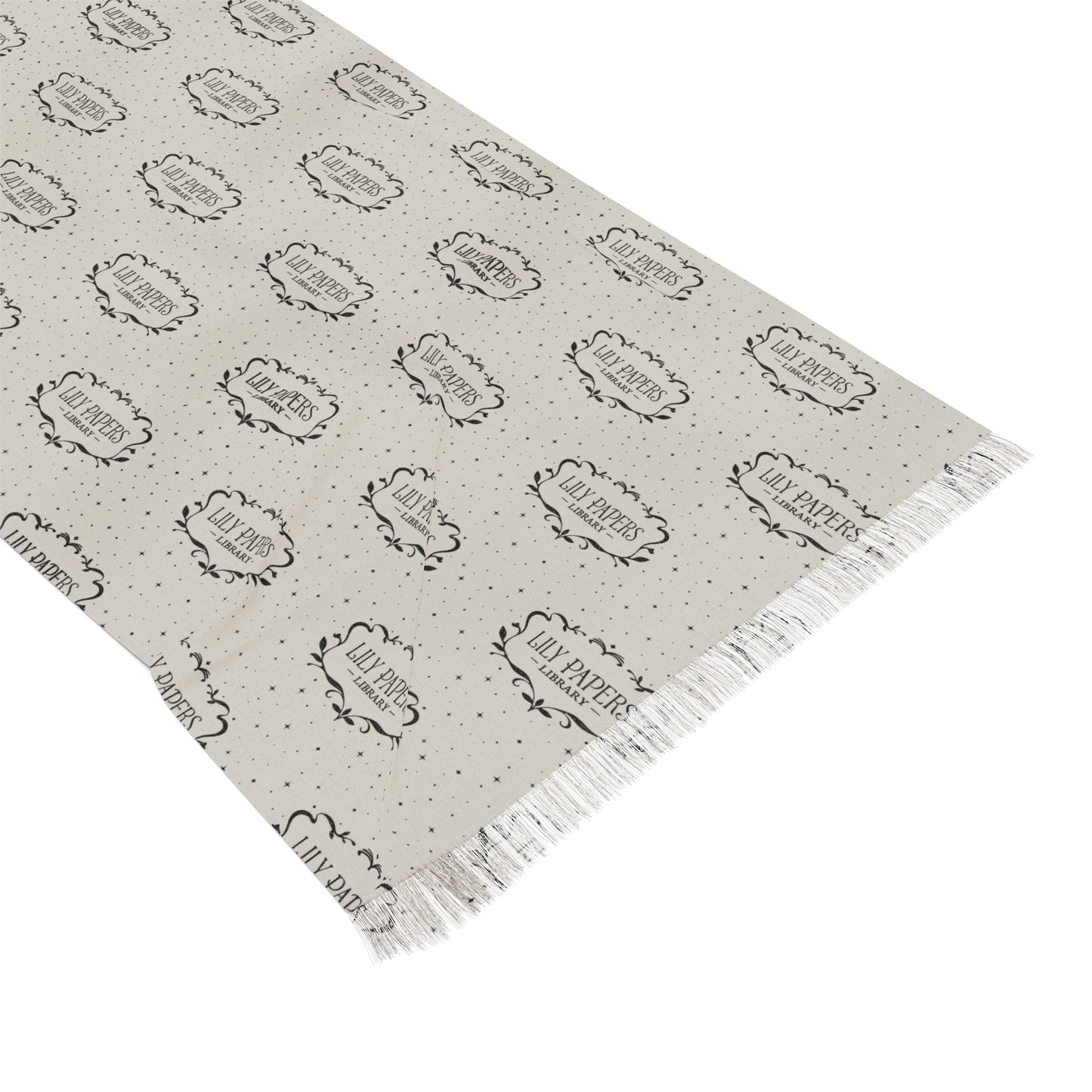 LPL Logo - Light Scarf in Silver/Grey