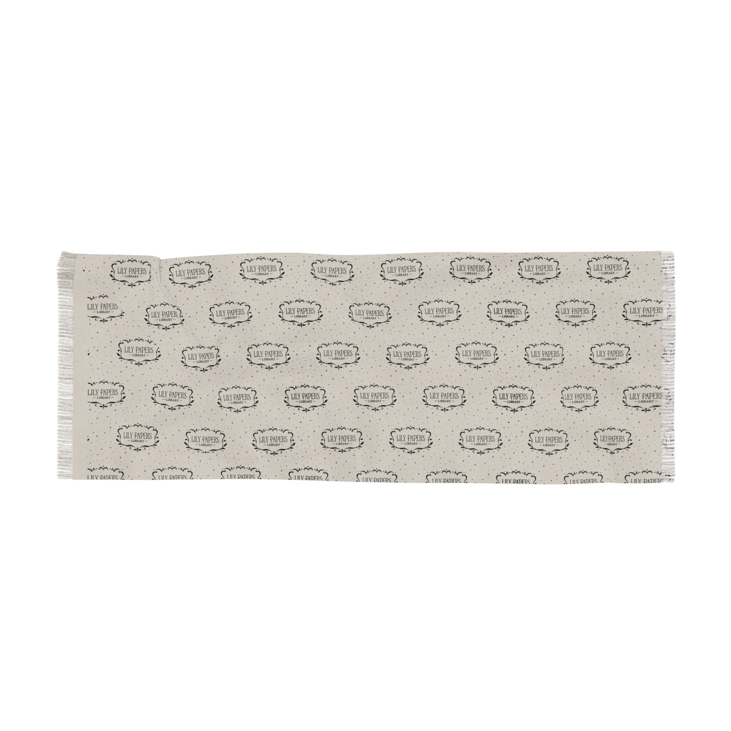 LPL Logo - Light Scarf in Silver/Grey