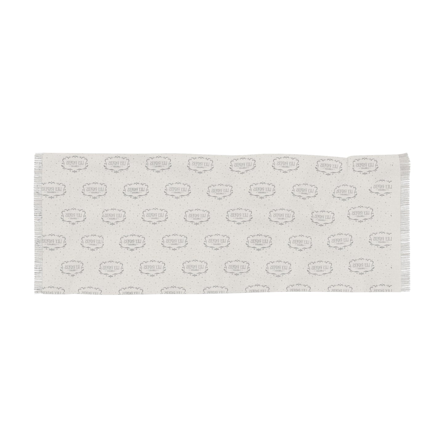 LPL Logo - Light Scarf in Silver/Grey