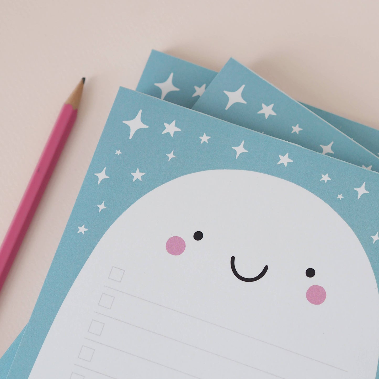 Ghost To Do List Notepad - A5