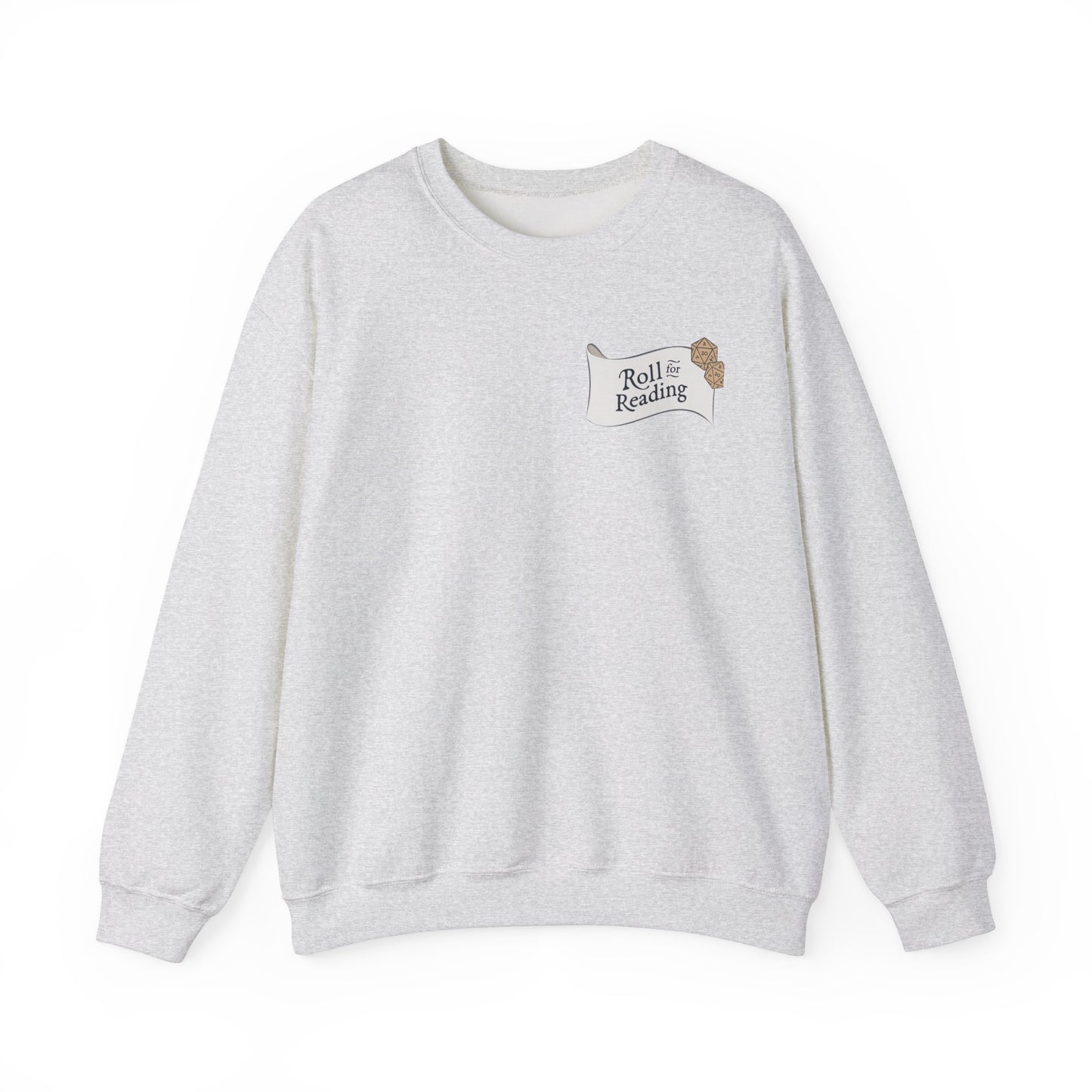 Roll for Reading Logo - Unisex Heavy Blend™ Crewneck Sweatshirt