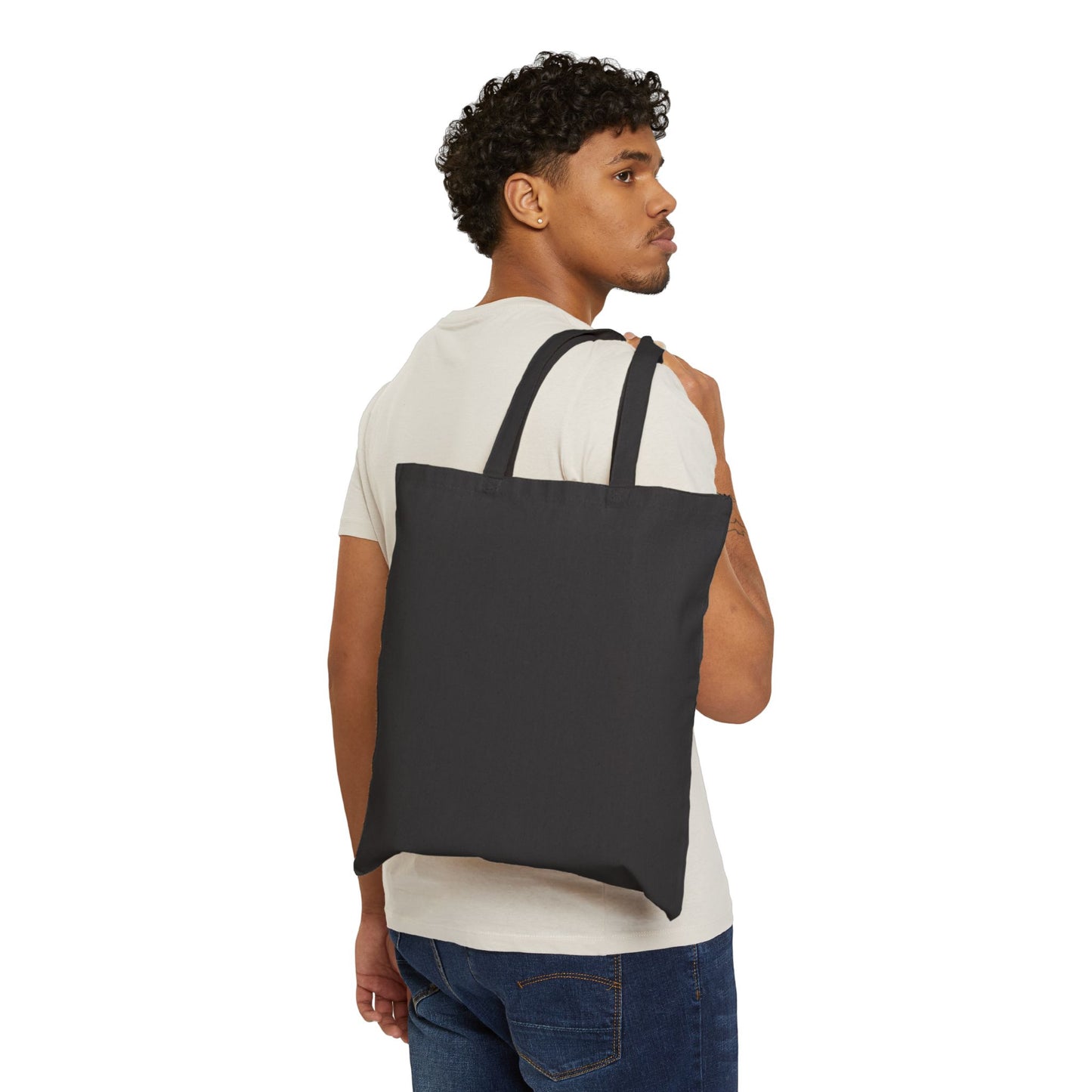 Roll for Reading Logo Cotton Canvas Tote Bag