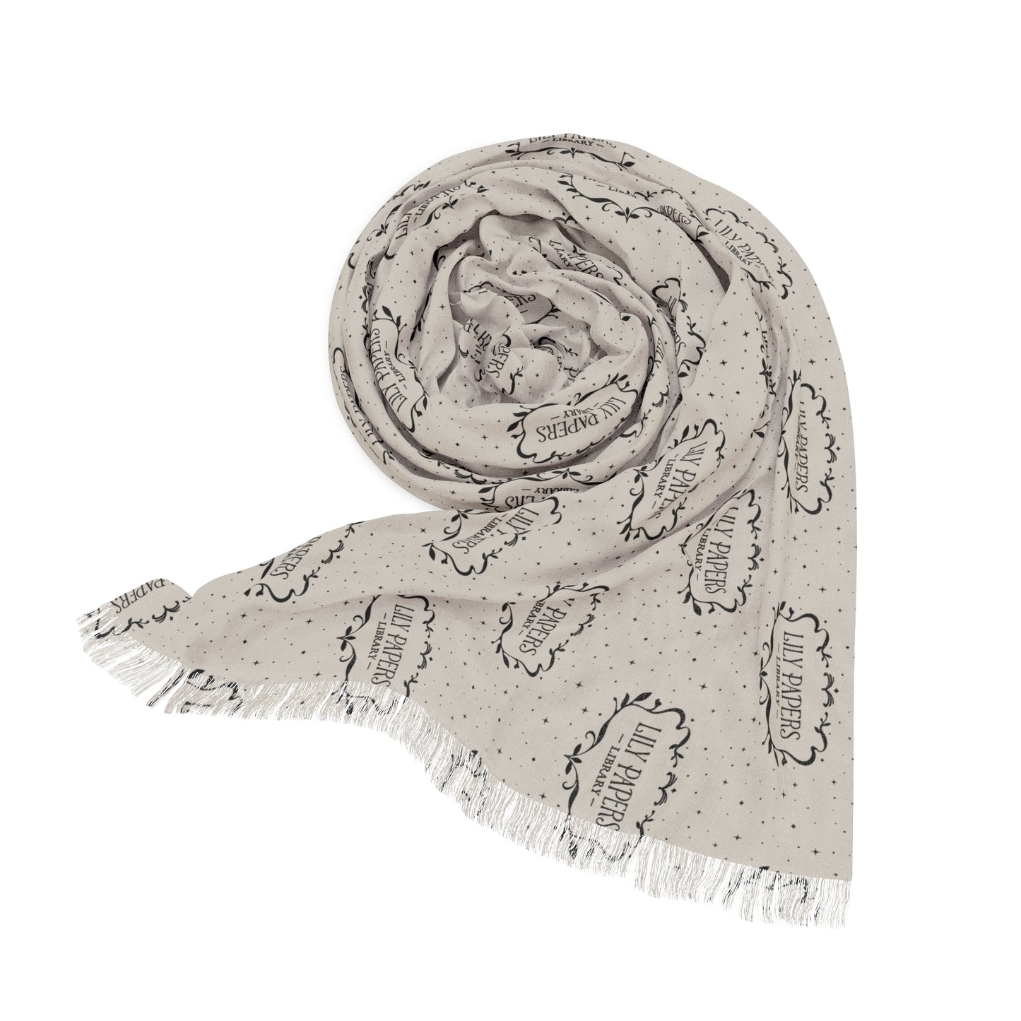 LPL Logo - Light Scarf in Silver/Grey