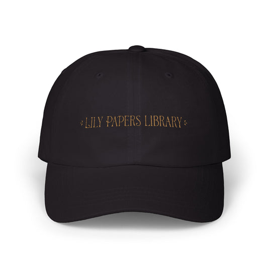 Lily Papers Library Logo - Classic Dad Cap