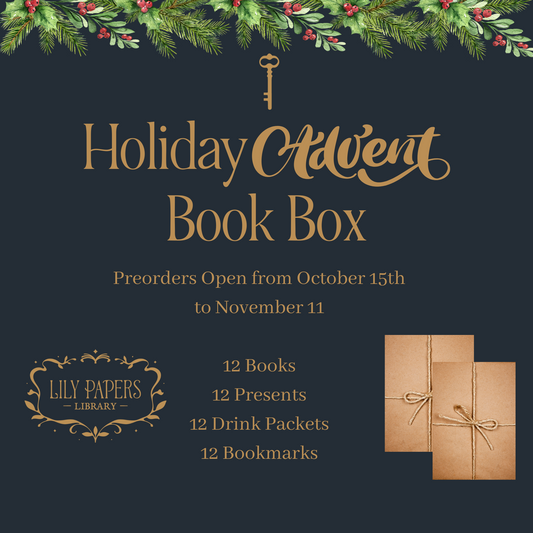 Holiday Advent Calendar Book Box - PREORDER