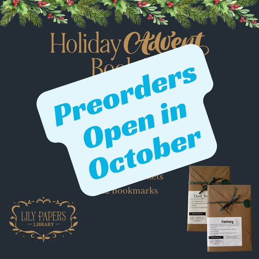 Holiday Advent Calendar Book Box - PREORDERS OPEN OCTOBER 16TH