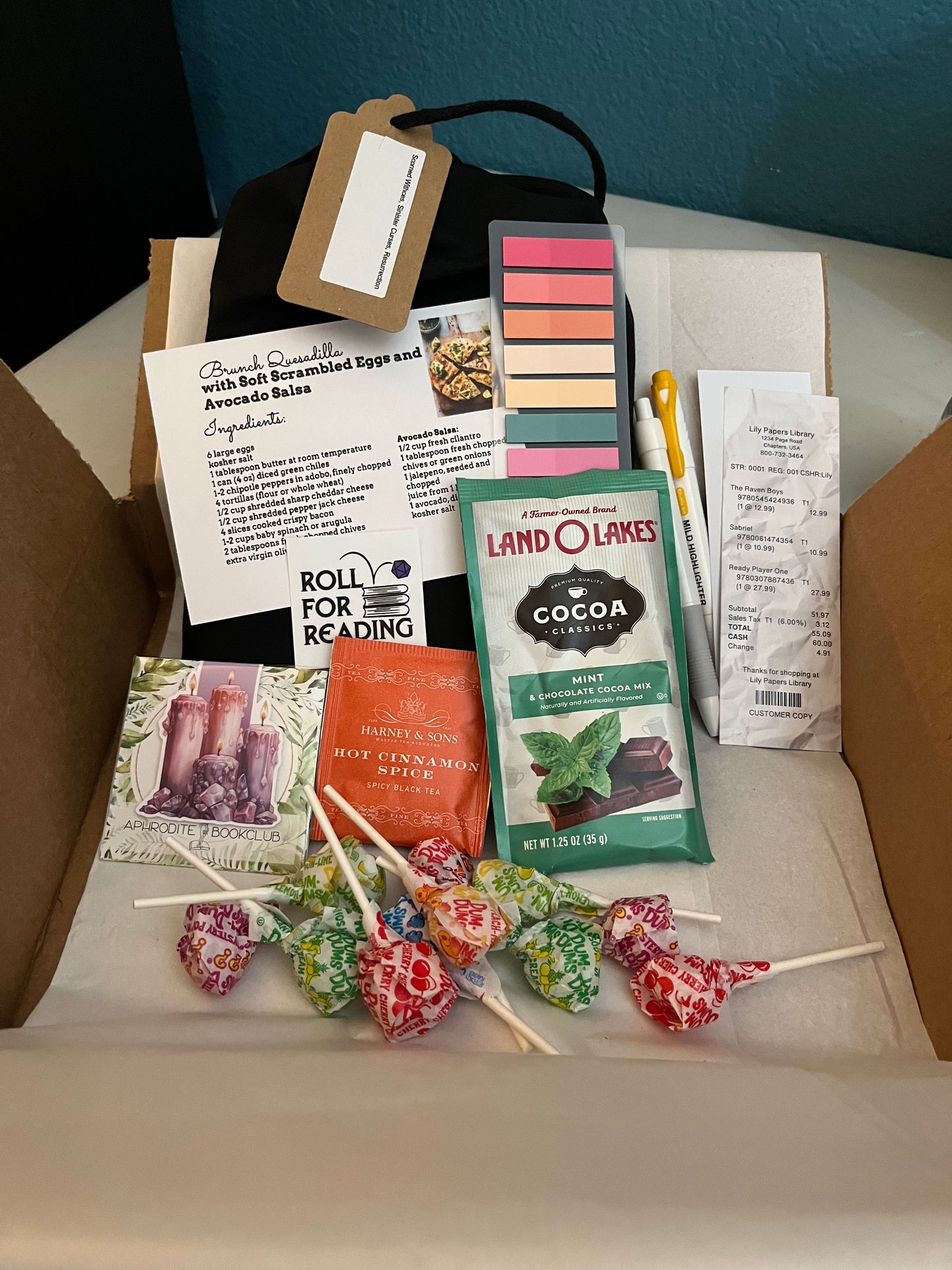 Roll for Reading - Blind Date with a Book Box Decided by Fate