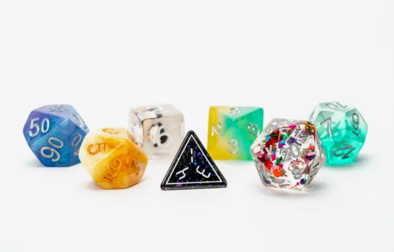 Misfit Resin Dice Set: Adopt a Misfit Blind Pack