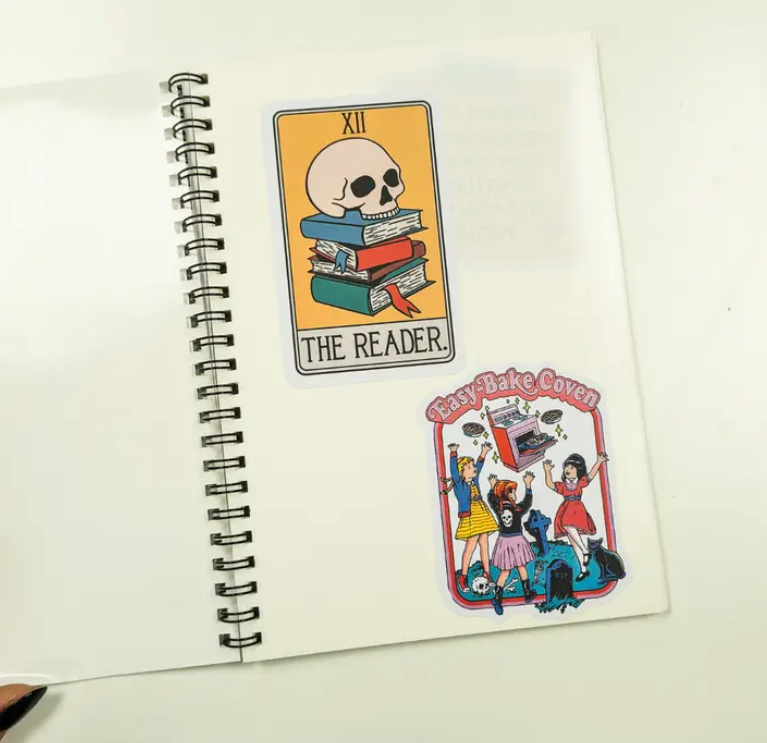 The Hoard Tarot Card Reusable Sticker Book