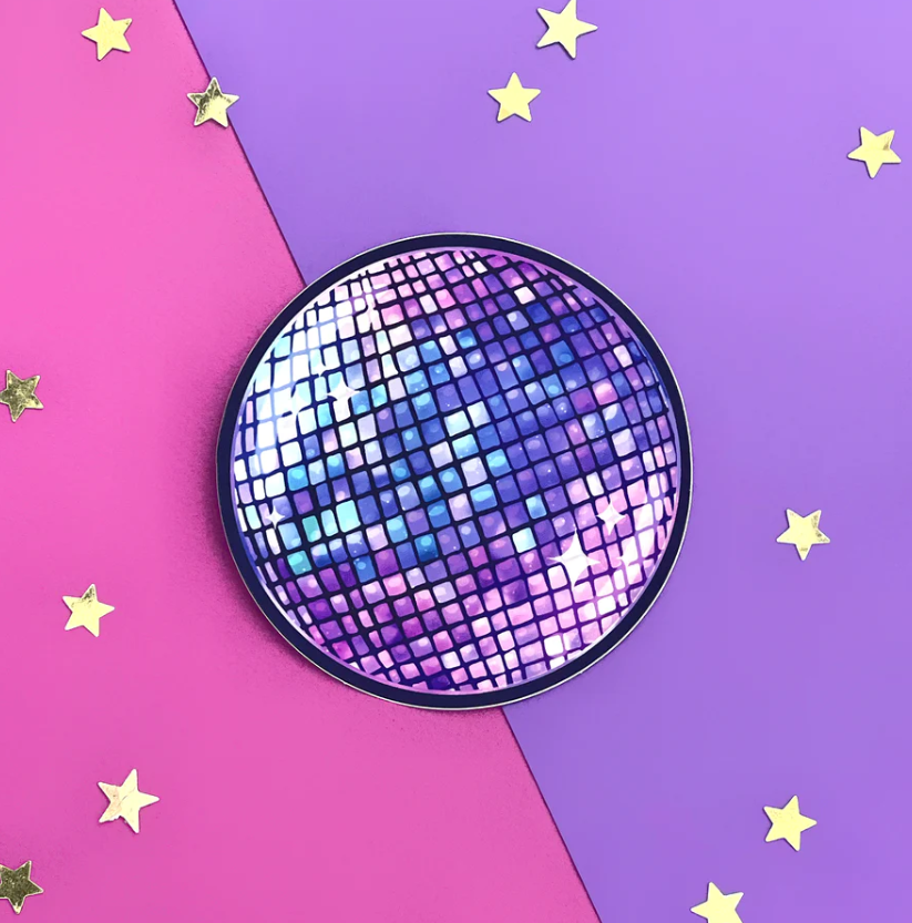 Disco Ball Sticker